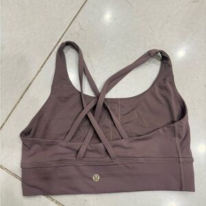 Lululemon Cross-Back Sports Bra - Brown